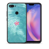 Thumbnail for Θήκη Xiaomi Mi 8 Lite Water Flower από τη Smartfits με σχέδιο στο πίσω μέρος και μαύρο περίβλημα | Xiaomi Mi 8 Lite Water Flower case with colorful back and black bezels