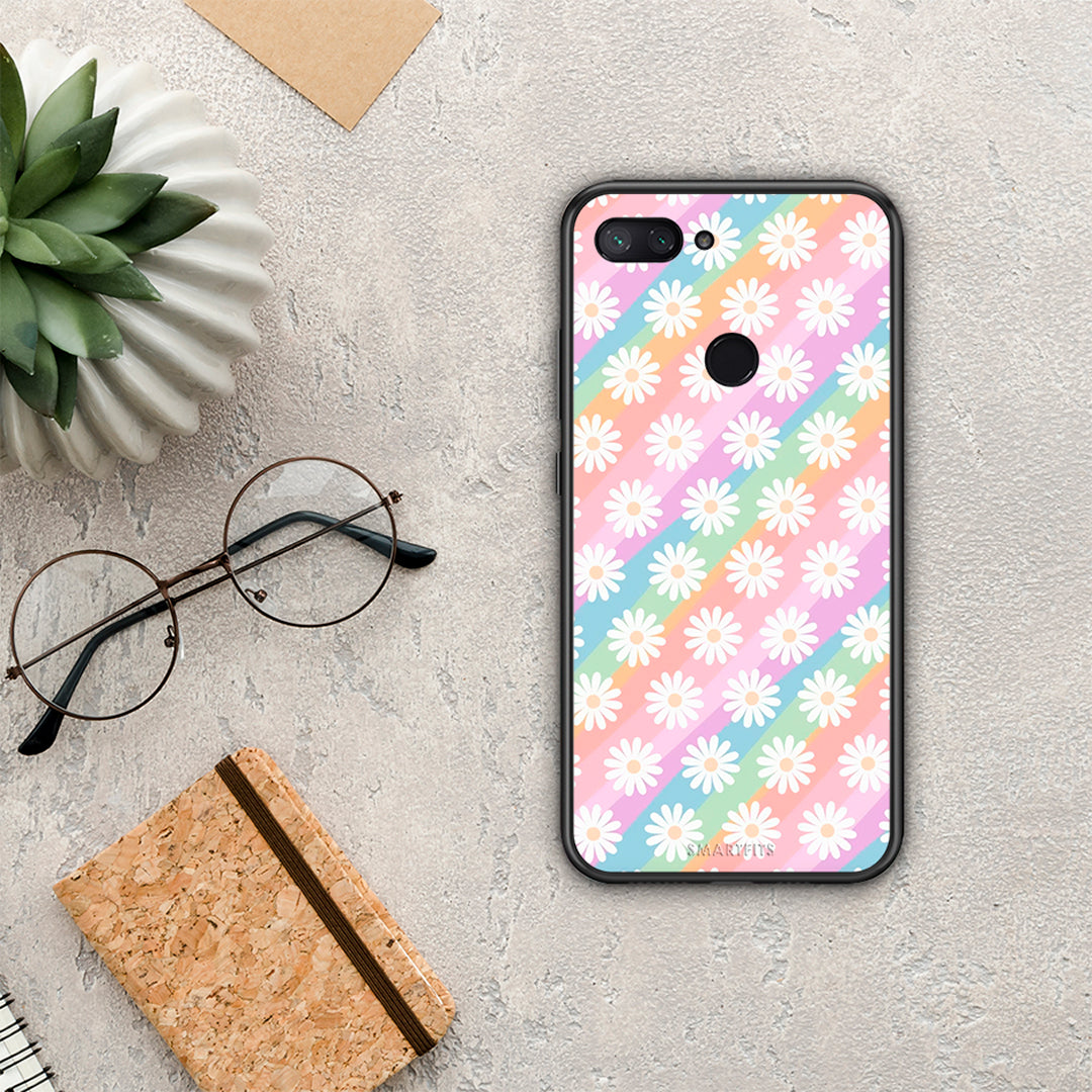 White Daisies - Xiaomi Mi 8 Lite case