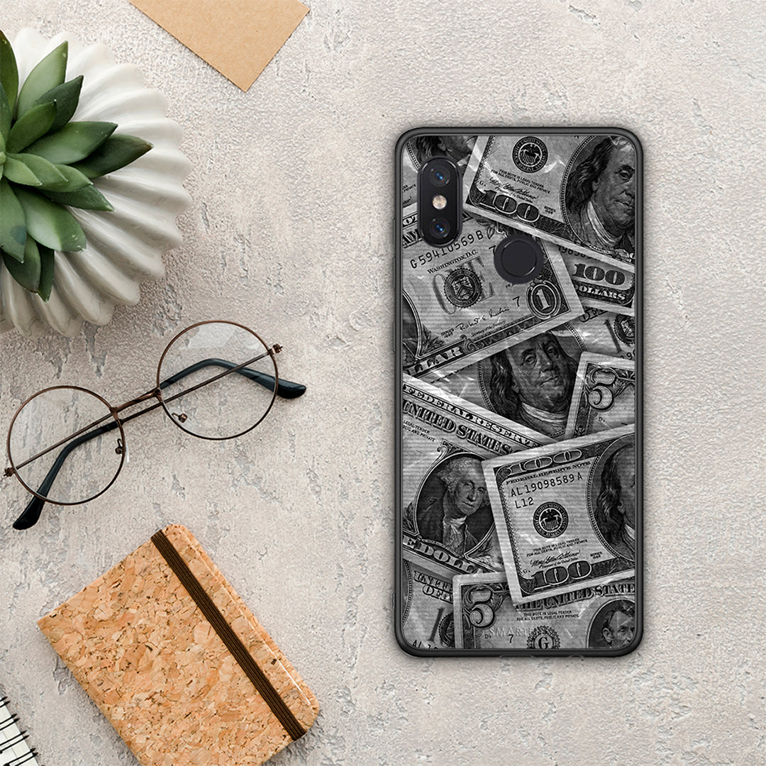 Money Dollars - Xiaomi Mi 8 case