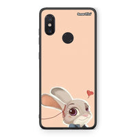 Thumbnail for Xiaomi Mi 8 Nick Wilde And Judy Hopps Love 2 θήκη από τη Smartfits με σχέδιο στο πίσω μέρος και μαύρο περίβλημα | Smartphone case with colorful back and black bezels by Smartfits