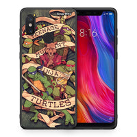 Thumbnail for Θήκη Xiaomi Mi 8 Ninja Turtles από τη Smartfits με σχέδιο στο πίσω μέρος και μαύρο περίβλημα | Xiaomi Mi 8 Ninja Turtles case with colorful back and black bezels