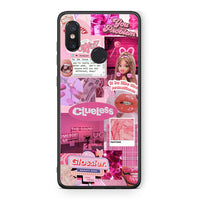 Thumbnail for Xiaomi Mi 8 Pink Love Θήκη Αγίου Βαλεντίνου από τη Smartfits με σχέδιο στο πίσω μέρος και μαύρο περίβλημα | Smartphone case with colorful back and black bezels by Smartfits