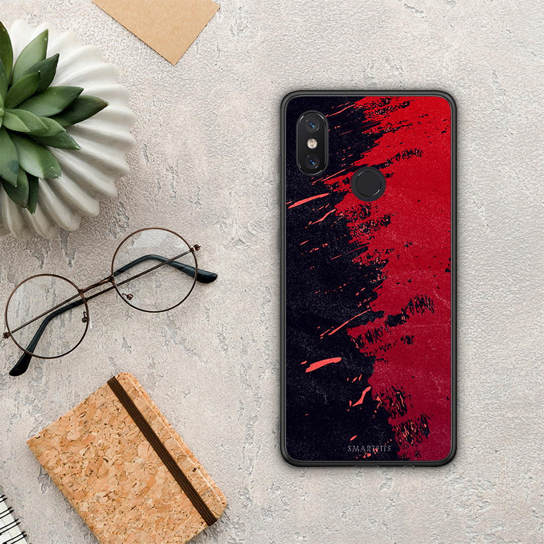 Red Paint - Xiaomi Mi 8 case