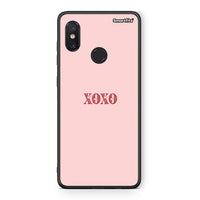 Thumbnail for Xiaomi Mi 8 XOXO Love θήκη από τη Smartfits με σχέδιο στο πίσω μέρος και μαύρο περίβλημα | Smartphone case with colorful back and black bezels by Smartfits