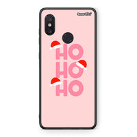 Thumbnail for Xiaomi Mi 8 Xmas Ho Ho Ho θήκη από τη Smartfits με σχέδιο στο πίσω μέρος και μαύρο περίβλημα | Smartphone case with colorful back and black bezels by Smartfits