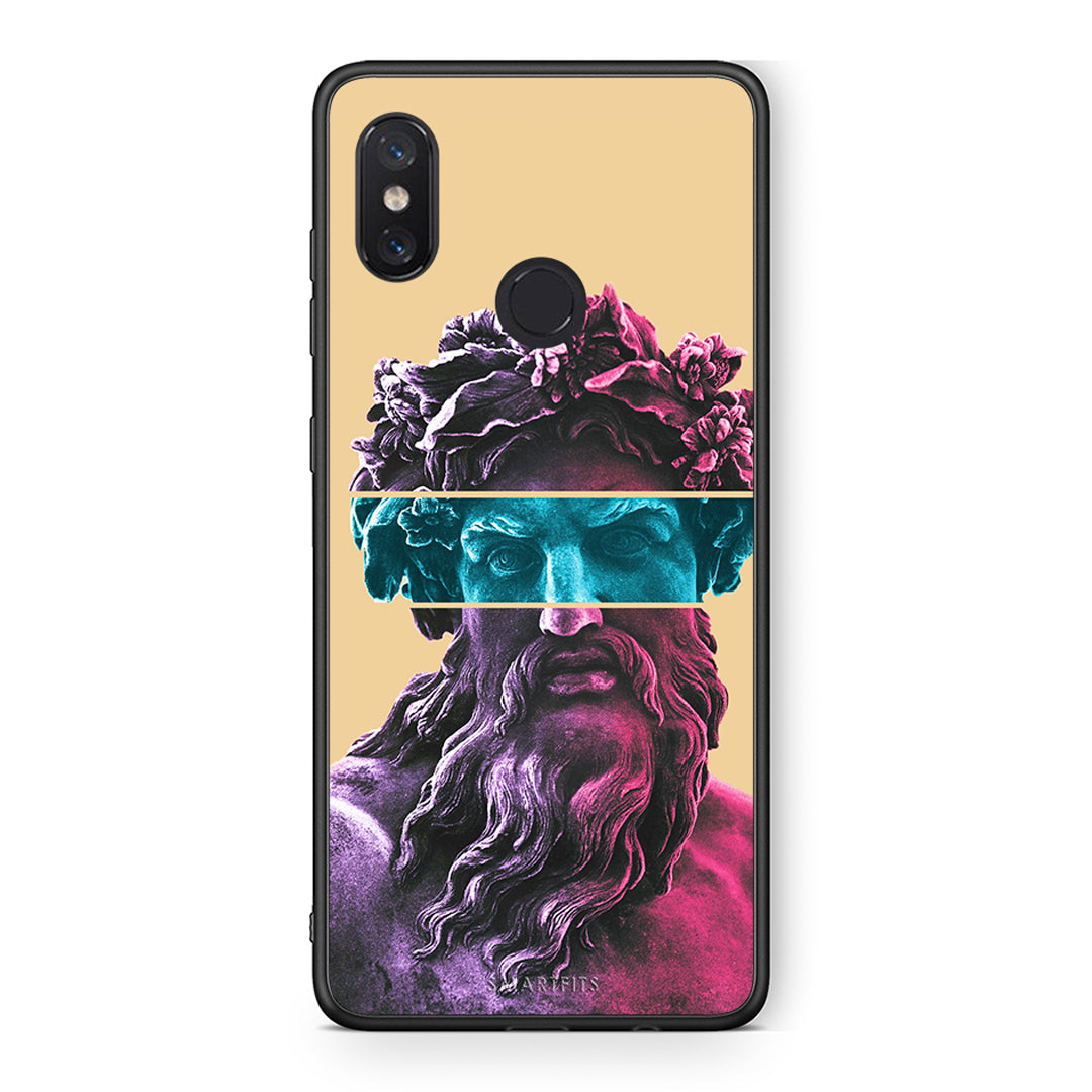 Xiaomi Mi 8 Zeus Art Θήκη Αγίου Βαλεντίνου από τη Smartfits με σχέδιο στο πίσω μέρος και μαύρο περίβλημα | Smartphone case with colorful back and black bezels by Smartfits