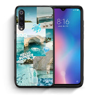 Thumbnail for Θήκη Xiaomi Mi 9 Aesthetic Summer από τη Smartfits με σχέδιο στο πίσω μέρος και μαύρο περίβλημα | Xiaomi Mi 9 Aesthetic Summer case with colorful back and black bezels