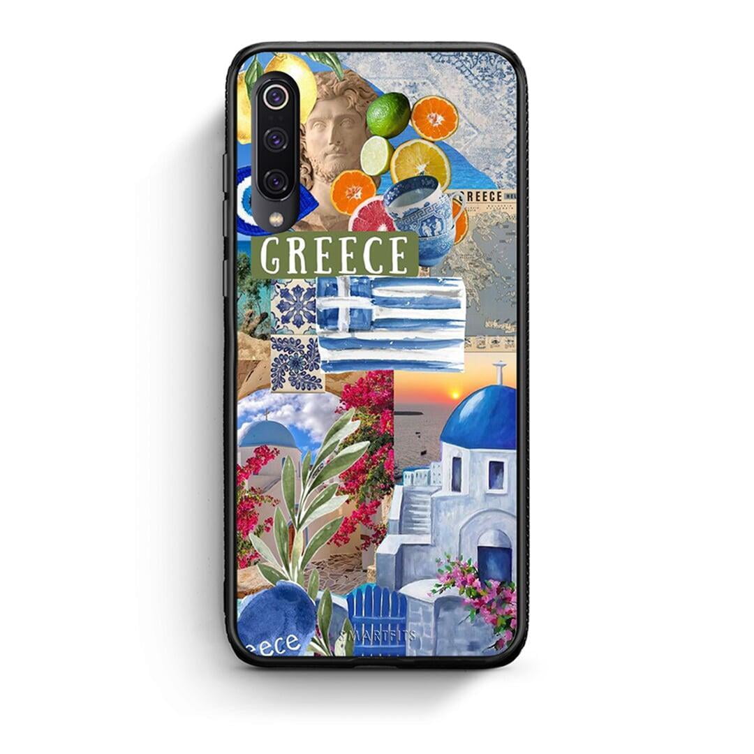 Xiaomi Mi 9 All Greek Θήκη από τη Smartfits με σχέδιο στο πίσω μέρος και μαύρο περίβλημα | Smartphone case with colorful back and black bezels by Smartfits