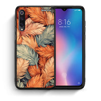 Thumbnail for Θήκη Xiaomi Mi 9 Autumn Leaves από τη Smartfits με σχέδιο στο πίσω μέρος και μαύρο περίβλημα | Xiaomi Mi 9 Autumn Leaves case with colorful back and black bezels