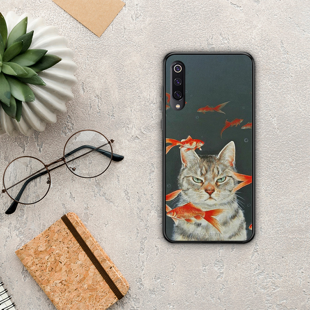 Cat Goldfish - Xiaomi Mi 9 case