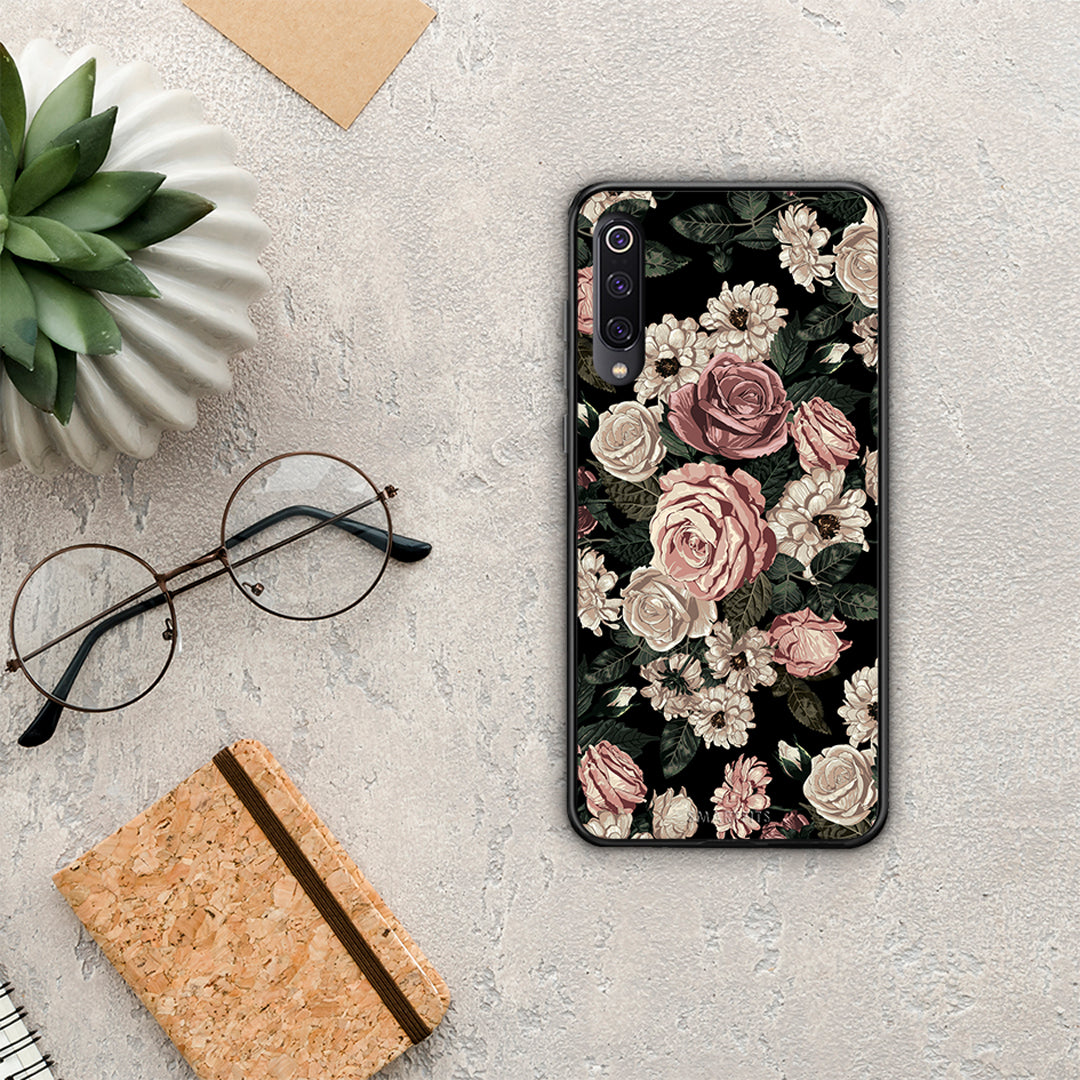 Flower Wild Roses - Xiaomi Mi 9 case