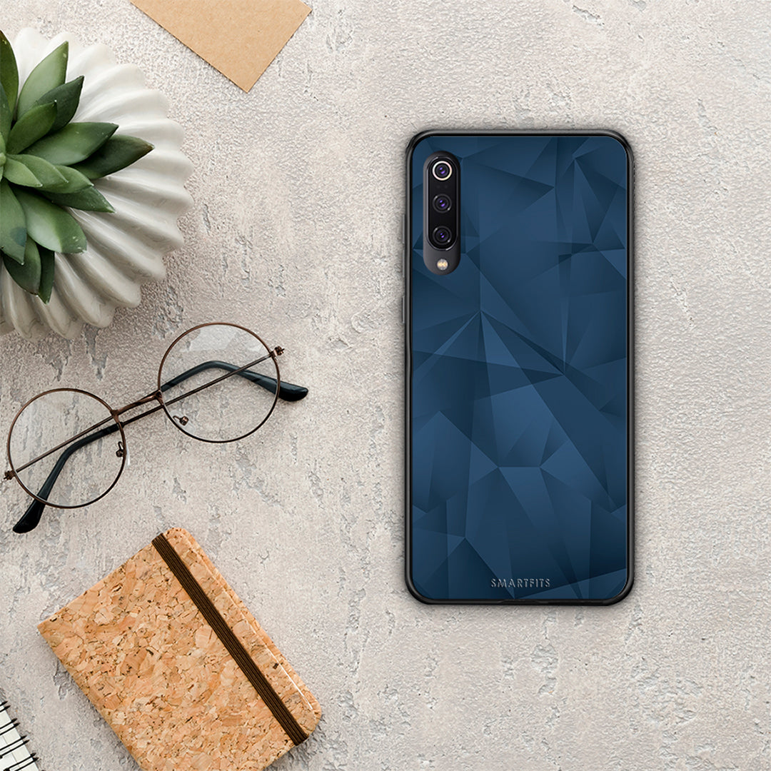Geometric Blue Abstract - Xiaomi Mi 9 case
