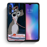 Thumbnail for Θήκη Αγίου Βαλεντίνου Xiaomi Mi 9 Lady And Tramp 1 από τη Smartfits με σχέδιο στο πίσω μέρος και μαύρο περίβλημα | Xiaomi Mi 9 Lady And Tramp 1 case with colorful back and black bezels