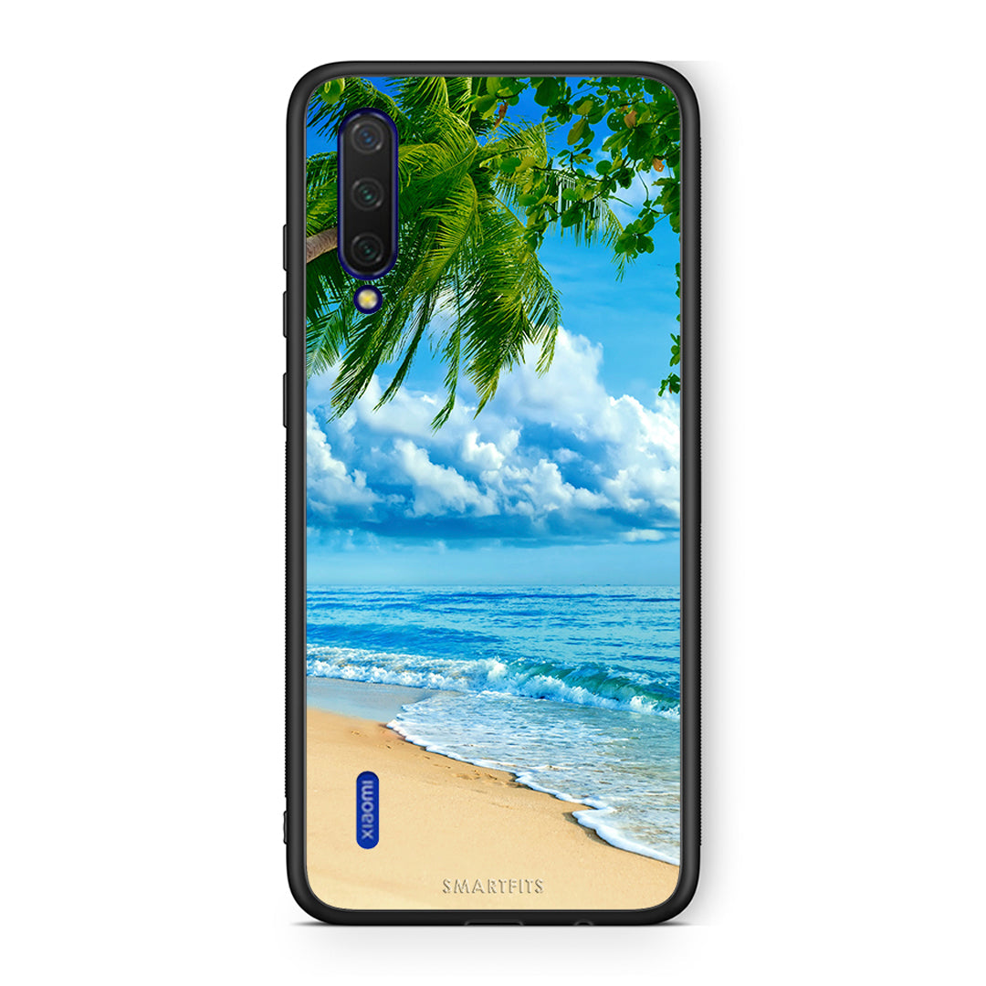 Xiaomi Mi 9 Lite Beautiful Beach θήκη από τη Smartfits με σχέδιο στο πίσω μέρος και μαύρο περίβλημα | Smartphone case with colorful back and black bezels by Smartfits