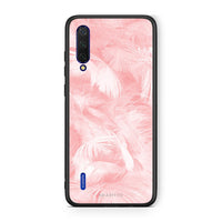 Thumbnail for 33 - Xiaomi Mi 9 Lite  Pink Feather Boho case, cover, bumper