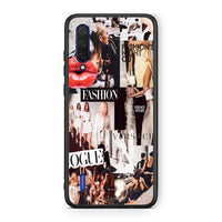 Thumbnail for Xiaomi Mi 9 Lite Collage Fashion Θήκη Αγίου Βαλεντίνου από τη Smartfits με σχέδιο στο πίσω μέρος και μαύρο περίβλημα | Smartphone case with colorful back and black bezels by Smartfits