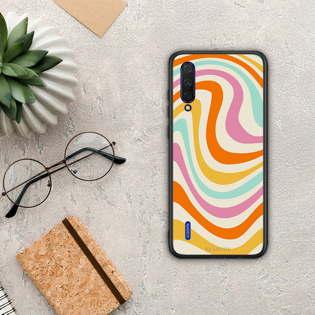 Colorful Waves - Xiaomi Mi 9 Lite case