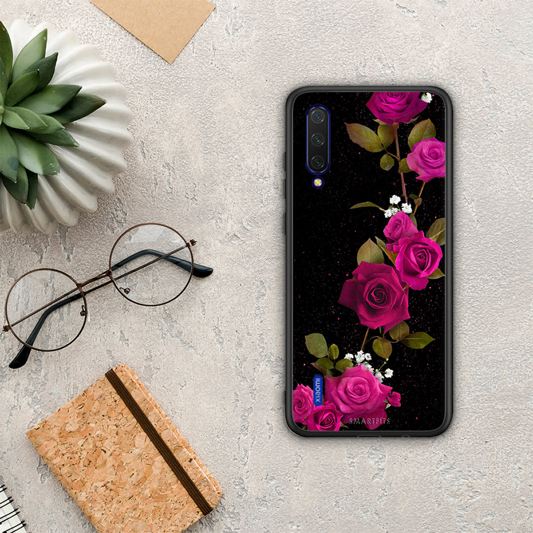Flower Red Roses - Xiaomi Mi 9 Lite case