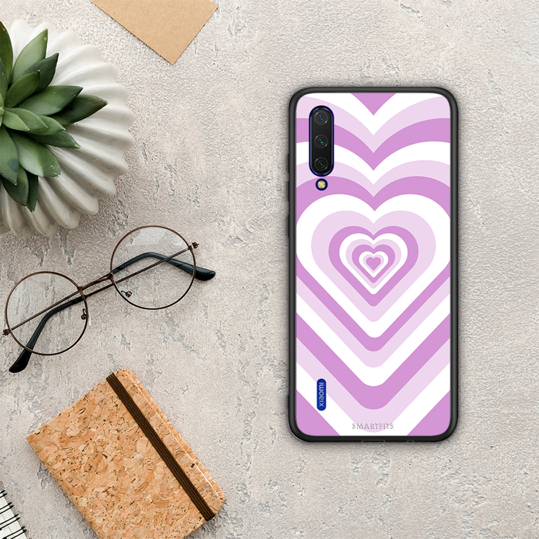 Lilac Hearts - Xiaomi Mi 9 Lite case