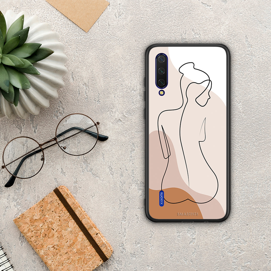 LineArt Woman - Xiaomi Mi 9 Lite case