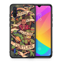 Thumbnail for Θήκη Xiaomi Mi 9 Lite Ninja Turtles από τη Smartfits με σχέδιο στο πίσω μέρος και μαύρο περίβλημα | Xiaomi Mi 9 Lite Ninja Turtles case with colorful back and black bezels