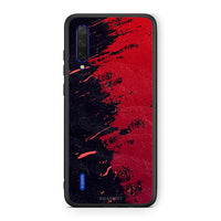 Thumbnail for Xiaomi Mi 9 Lite Red Paint Θήκη Αγίου Βαλεντίνου από τη Smartfits με σχέδιο στο πίσω μέρος και μαύρο περίβλημα | Smartphone case with colorful back and black bezels by Smartfits