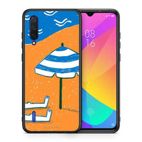 Thumbnail for Θήκη Xiaomi Mi 9 Lite Summering από τη Smartfits με σχέδιο στο πίσω μέρος και μαύρο περίβλημα | Xiaomi Mi 9 Lite Summering case with colorful back and black bezels