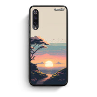 Thumbnail for Xiaomi Mi 9 Pixel Sunset Θήκη από τη Smartfits με σχέδιο στο πίσω μέρος και μαύρο περίβλημα | Smartphone case with colorful back and black bezels by Smartfits