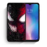 Thumbnail for Θήκη Xiaomi Mi 9 SpiderVenom PopArt από τη Smartfits με σχέδιο στο πίσω μέρος και μαύρο περίβλημα | Xiaomi Mi 9 SpiderVenom PopArt case with colorful back and black bezels