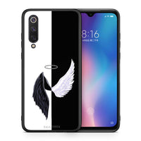 Thumbnail for Θήκη Xiaomi Mi 9 SE Angels Demons από τη Smartfits με σχέδιο στο πίσω μέρος και μαύρο περίβλημα | Xiaomi Mi 9 SE Angels Demons case with colorful back and black bezels