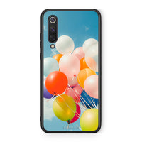 Thumbnail for Xiaomi Mi 9 SE Colorful Balloons θήκη από τη Smartfits με σχέδιο στο πίσω μέρος και μαύρο περίβλημα | Smartphone case with colorful back and black bezels by Smartfits