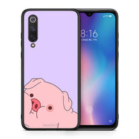 Thumbnail for Θήκη Αγίου Βαλεντίνου Xiaomi Mi 9 SE Pig Love 2 από τη Smartfits με σχέδιο στο πίσω μέρος και μαύρο περίβλημα | Xiaomi Mi 9 SE Pig Love 2 case with colorful back and black bezels