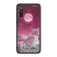 Thumbnail for Xiaomi Mi 9 SE Pink Moon Θήκη από τη Smartfits με σχέδιο στο πίσω μέρος και μαύρο περίβλημα | Smartphone case with colorful back and black bezels by Smartfits