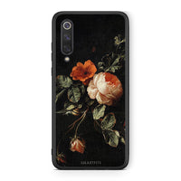 Thumbnail for Xiaomi Mi 9 SE Vintage Roses θήκη από τη Smartfits με σχέδιο στο πίσω μέρος και μαύρο περίβλημα | Smartphone case with colorful back and black bezels by Smartfits