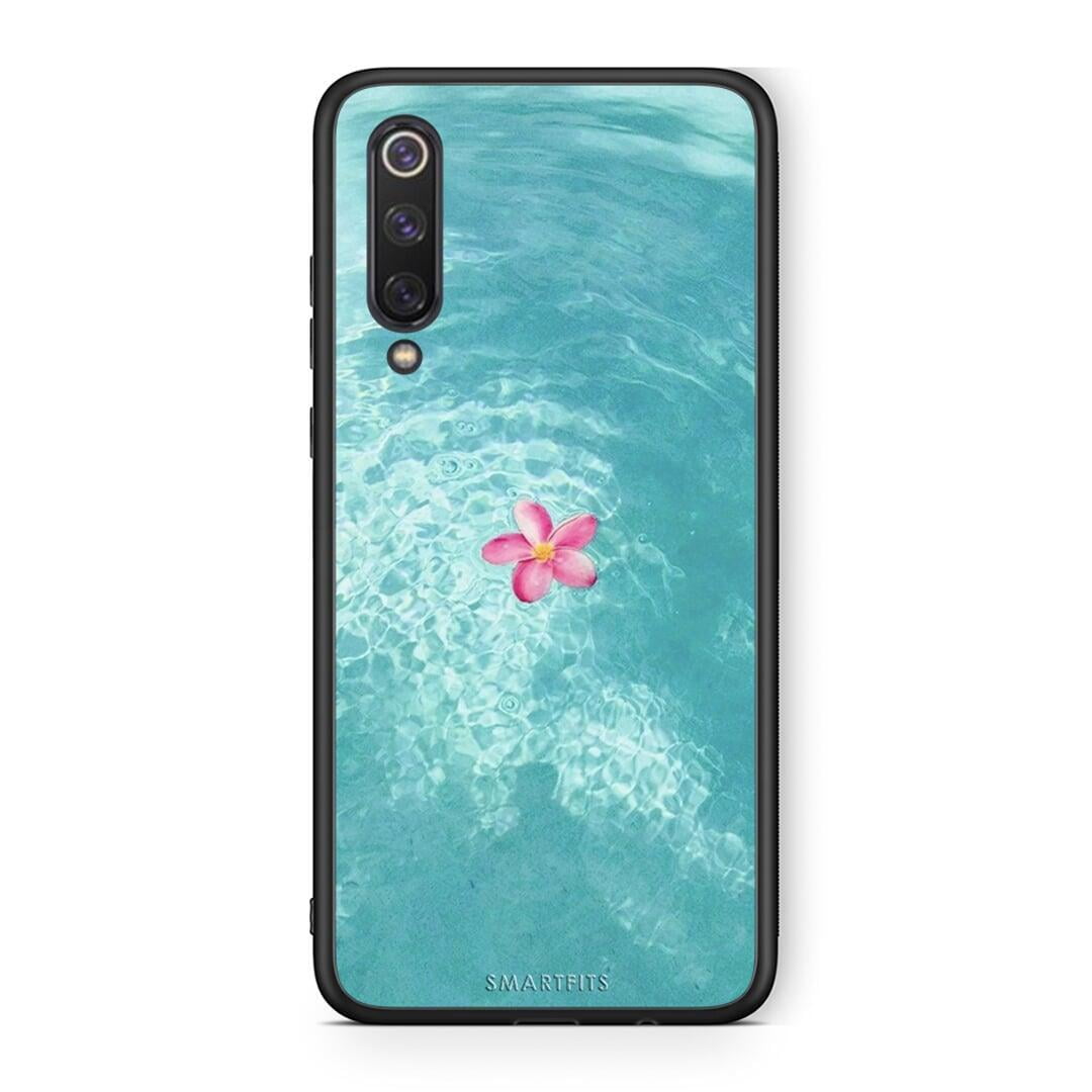 Xiaomi Mi 9 SE Water Flower Θήκη από τη Smartfits με σχέδιο στο πίσω μέρος και μαύρο περίβλημα | Smartphone case with colorful back and black bezels by Smartfits