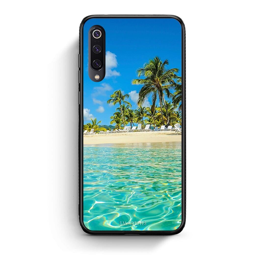 Xiaomi Mi 9 Tropical Vibes Θήκη από τη Smartfits με σχέδιο στο πίσω μέρος και μαύρο περίβλημα | Smartphone case with colorful back and black bezels by Smartfits