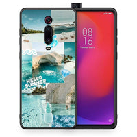 Thumbnail for Θήκη Xiaomi Mi 9T Aesthetic Summer από τη Smartfits με σχέδιο στο πίσω μέρος και μαύρο περίβλημα | Xiaomi Mi 9T Aesthetic Summer case with colorful back and black bezels