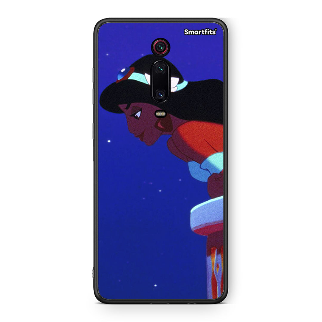 Xiaomi Mi 9T Alladin And Jasmine Love 2 θήκη από τη Smartfits με σχέδιο στο πίσω μέρος και μαύρο περίβλημα | Smartphone case with colorful back and black bezels by Smartfits