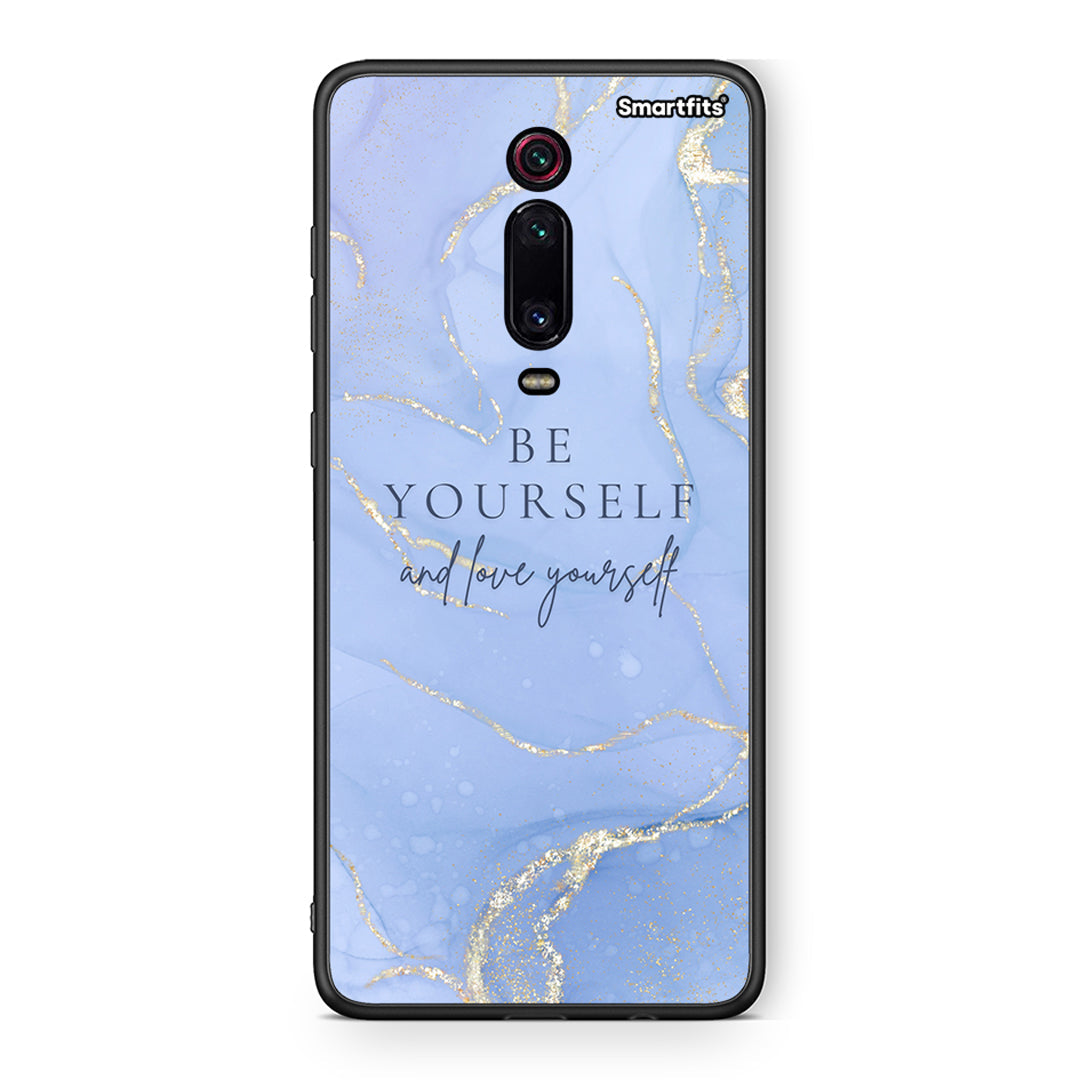 Xiaomi Mi 9T Be Yourself θήκη από τη Smartfits με σχέδιο στο πίσω μέρος και μαύρο περίβλημα | Smartphone case with colorful back and black bezels by Smartfits