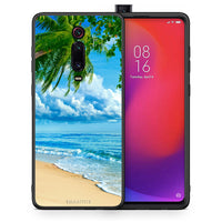 Thumbnail for Θήκη Xiaomi Mi 9T Beautiful Beach από τη Smartfits με σχέδιο στο πίσω μέρος και μαύρο περίβλημα | Xiaomi Mi 9T Beautiful Beach case with colorful back and black bezels