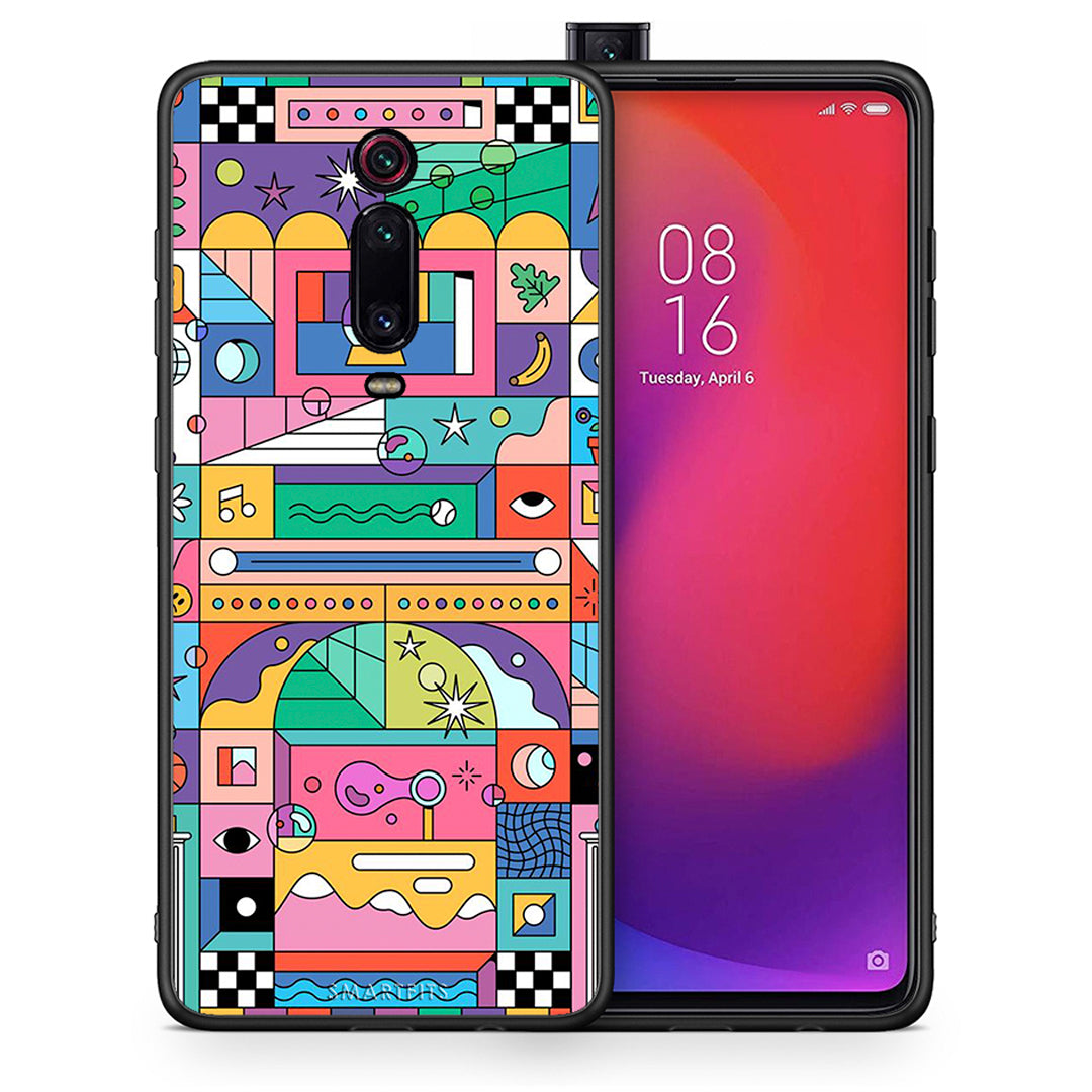 Θήκη Xiaomi Redmi K20/K20 Pro Bubbles Soap από τη Smartfits με σχέδιο στο πίσω μέρος και μαύρο περίβλημα | Xiaomi Redmi K20/K20 Pro Bubbles Soap case with colorful back and black bezels