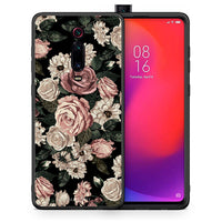 Thumbnail for Θήκη Xiaomi Mi 9T Wild Roses Flower από τη Smartfits με σχέδιο στο πίσω μέρος και μαύρο περίβλημα | Xiaomi Mi 9T Wild Roses Flower case with colorful back and black bezels