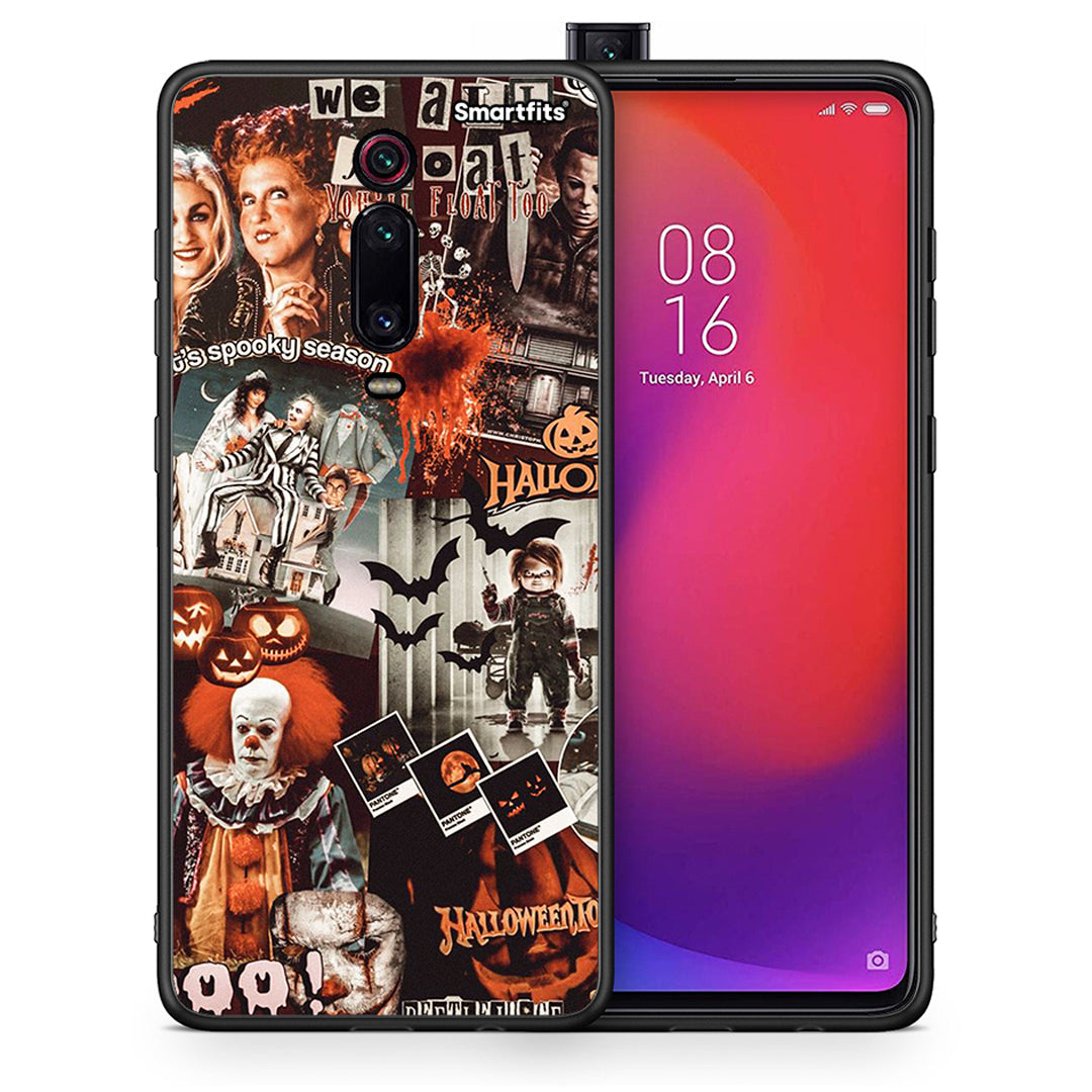 Θήκη Xiaomi Redmi K20 / K20 Pro Halloween Spooky Season από τη Smartfits με σχέδιο στο πίσω μέρος και μαύρο περίβλημα | Xiaomi Redmi K20 / K20 Pro Halloween Spooky Season case with colorful back and black bezels