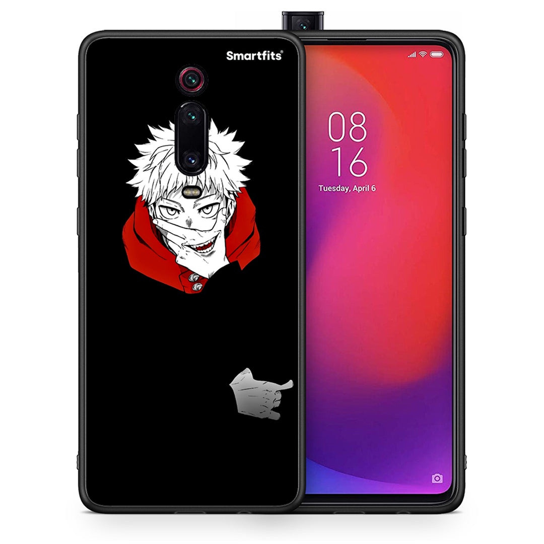 Θήκη Xiaomi Redmi K20/K20 Pro Itadori Anime από τη Smartfits με σχέδιο στο πίσω μέρος και μαύρο περίβλημα | Xiaomi Redmi K20/K20 Pro Itadori Anime case with colorful back and black bezels