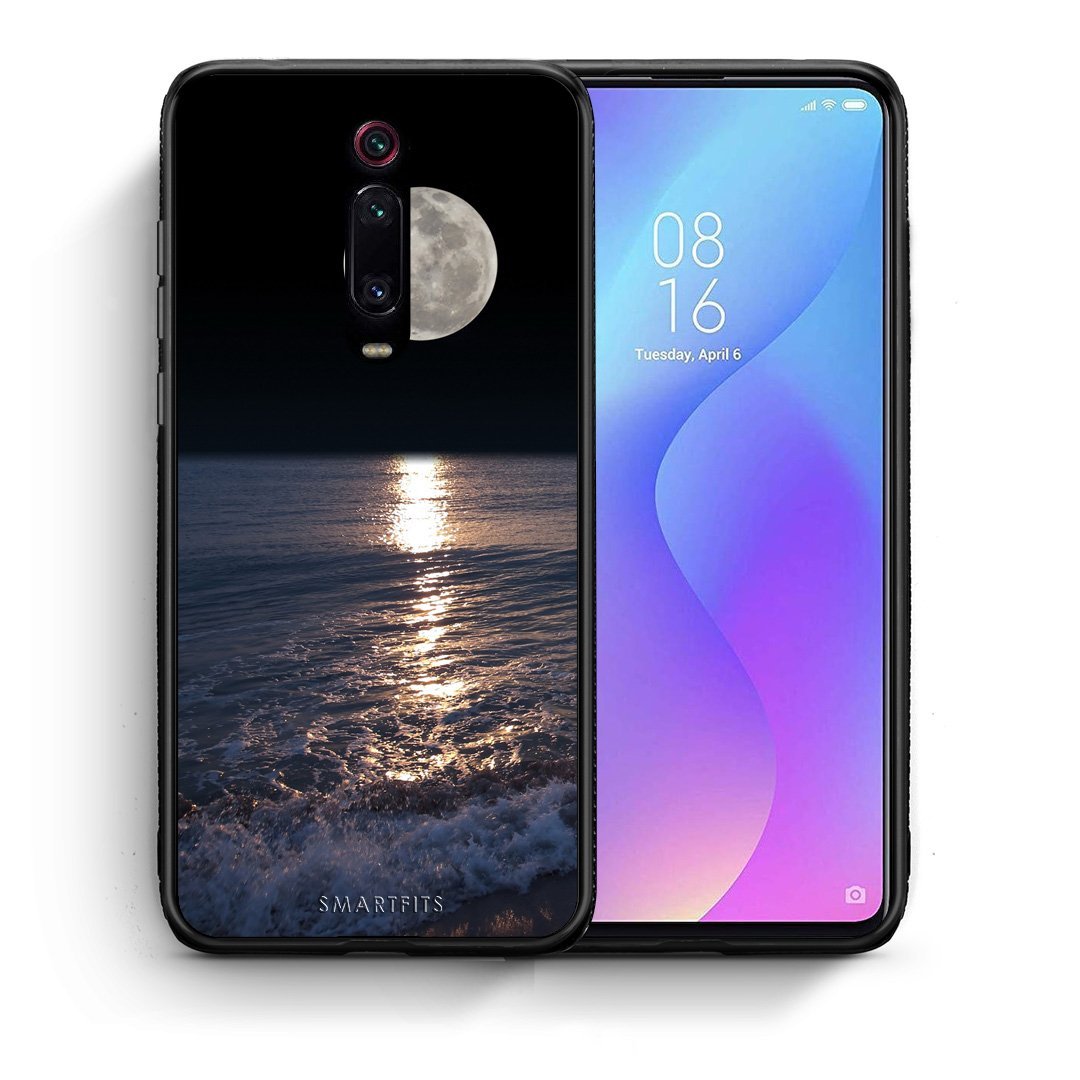 Θήκη Xiaomi Redmi K20/K20 Pro Moon Landscape από τη Smartfits με σχέδιο στο πίσω μέρος και μαύρο περίβλημα | Xiaomi Redmi K20/K20 Pro Moon Landscape case with colorful back and black bezels