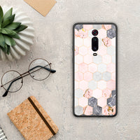 Thumbnail for Marble Hexagon Pink - Xiaomi Mi 9T / 9T Pro case