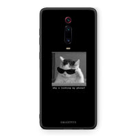 Thumbnail for Xiaomi Mi 9T Meme Cat θήκη από τη Smartfits με σχέδιο στο πίσω μέρος και μαύρο περίβλημα | Smartphone case with colorful back and black bezels by Smartfits