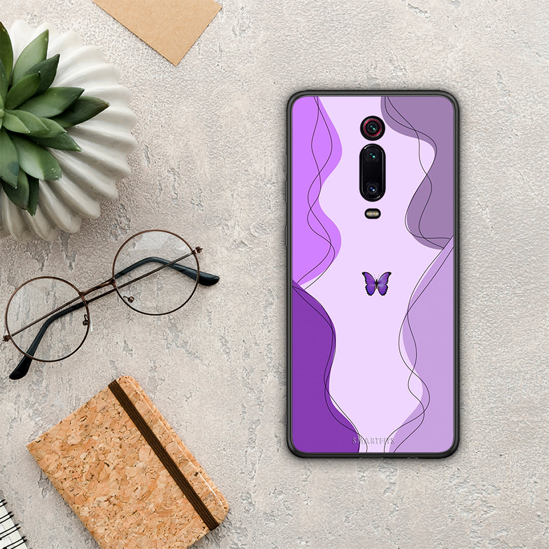 Purple Mariposa - Xiaomi Redmi K20 / K20 Pro case
