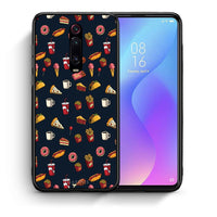 Thumbnail for Θήκη Xiaomi Mi 9T Hungry Random από τη Smartfits με σχέδιο στο πίσω μέρος και μαύρο περίβλημα | Xiaomi Mi 9T Hungry Random case with colorful back and black bezels