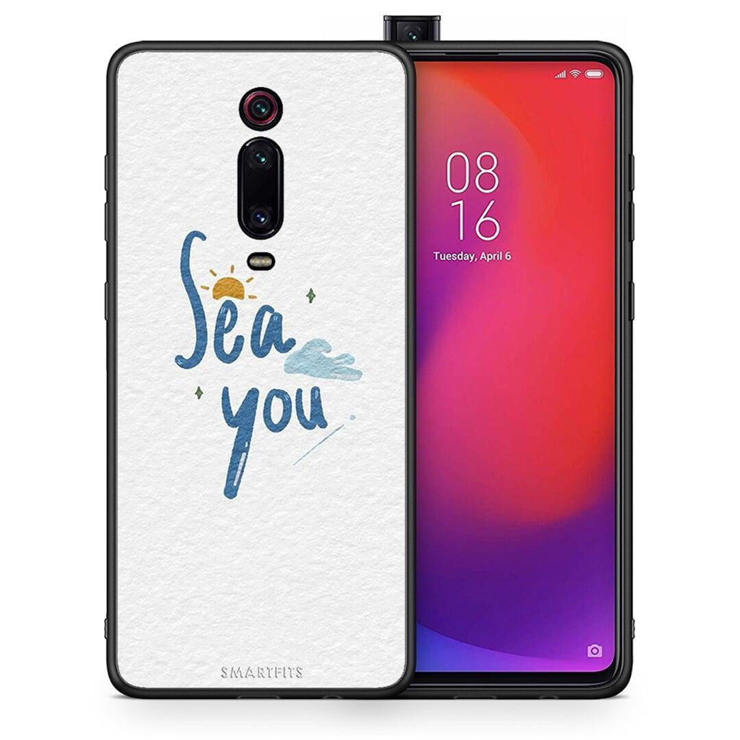 Θήκη Xiaomi Mi 9T Sea You από τη Smartfits με σχέδιο στο πίσω μέρος και μαύρο περίβλημα | Xiaomi Mi 9T Sea You case with colorful back and black bezels